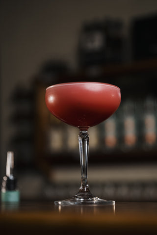 Boysenberry Sour Martini Glass