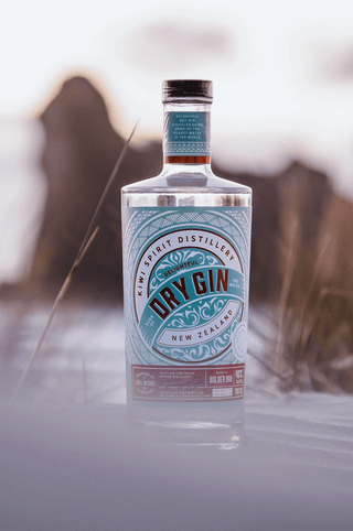 Delightful Dry Gin at the beach in the sand