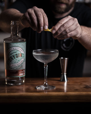 Garnishing the Delightful Dry Martini