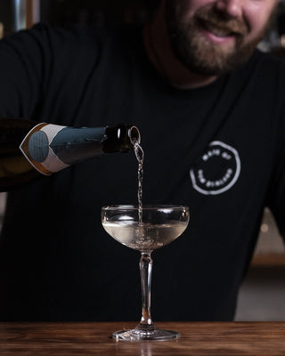 Millionaires Martini  top with champagne