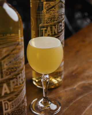 Petite Aimer wooden bar and liqueurs