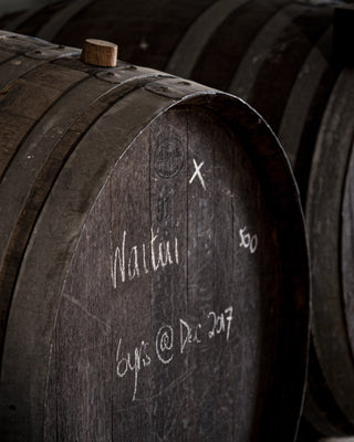 Old Waitui Whiskey barrel aging at Kiwi Spirit Distillery