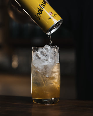 Adding tonic water to the Wilder Manuka Vodka