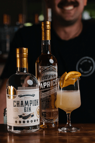 Championz Gin with the Adriaan cocktail