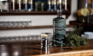 Greenstone New Zealand gin on the Kiwi SPirits Cellar Door bar