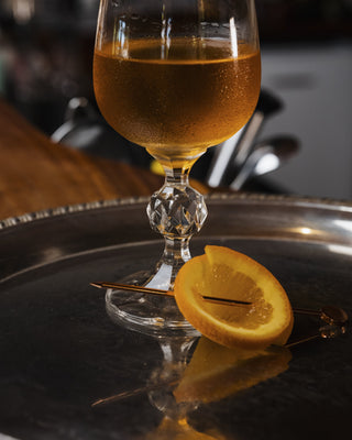 Orange Blossom on steel tray