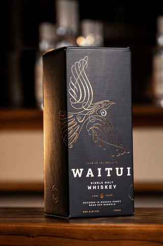 Waitui New Zealand Whiskey box shot