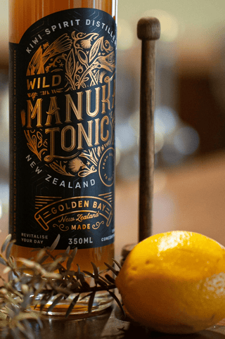 Wild Manuka Tonic with a lemon